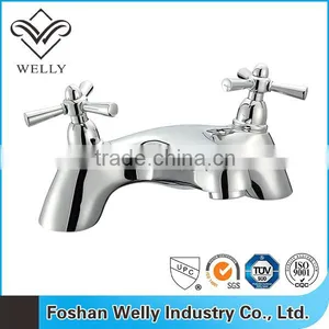 Double Lever Wash Basin Mixer Water Tap Factory Wholesale Price thumbnail-1