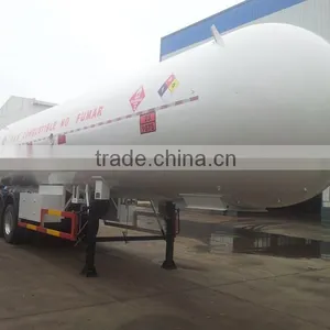 60CBM Liquid Gas Tank Trailer for Sale, 3 Axles Lpg Trailer thumbnail-1
