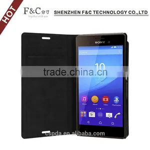 China Ultra Silm 5.0 Inch Card Holder Mobile Phone Cover for Sony Xperia M4 Aqua Case thumbnail-4