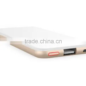 AWC840 Newly 5000mah Usb Mobile Phone Charger 2.5 D Glass and Titanium Alloy 5v 2a Charger Fast Usb Charger for Iphone 6 thumbnail-4