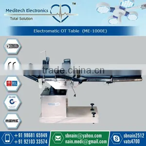 Electronic Hydraulic Operation Table C Arm Compatible Fully Remote thumbnail-6