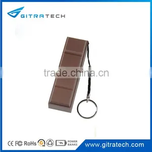 Chocolate Power Bank Promo Gift Mobile Charger thumbnail-1
