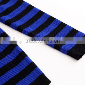 JS--11016B Have Three Colors In-stock Turtle Neck Striped Women Knit Sweater thumbnail-5