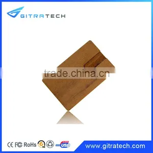 Wooden Card Memory Stick USB thumbnail-2