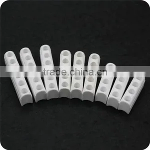 High Temperature Resistance Insulating C220 Steatite Ceramic 1-8holes thumbnail-3