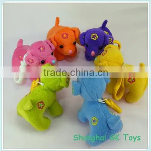 Plush Mini Puppy Keychain thumbnail-1