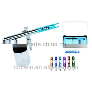 Suction Airbrush Kit With 5CC Metal & 22cc Glass Cup 0.35mm thumbnail-1