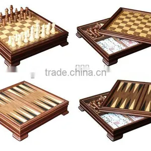 Multifunction Wooden Chess Set thumbnail-1