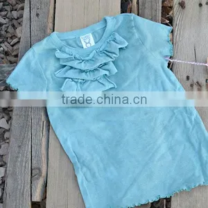 Organic Ruffle Blouse Shirts for Baby thumbnail-5
