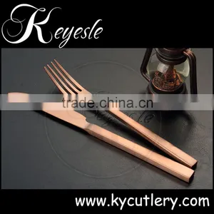 Gold Cutlery,flatware Set,copper Cutlery thumbnail-3