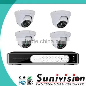 CCTV 4ch 720P Realtime TVI DVR CCTV Kit System thumbnail-1