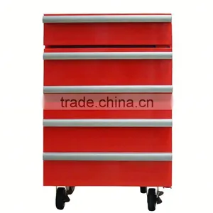 JGA Retro Style 1 Drawer 50L Mini Toolbox Refrigerator , Safe Fridge With 4 Wheels Visi Cooler Refrigerator thumbnail-2