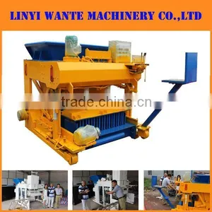 Movable Vibrated Hollow Block Making Machine WT6-30 thumbnail-1