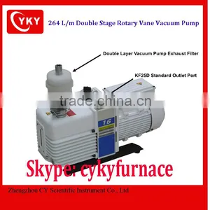 264 L/m Double Stage Rotary Vane Oil Vacuum Pump / Two Stage Rotary Vacuum Pump Quality Choice thumbnail-1