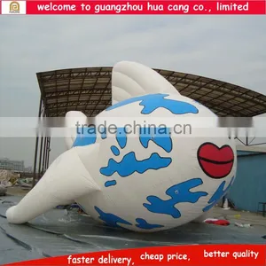 Advertising Inflatable Sasquatch Cartoon, Inflatable Fish Model, Inflatable Cartoon Fish thumbnail-2