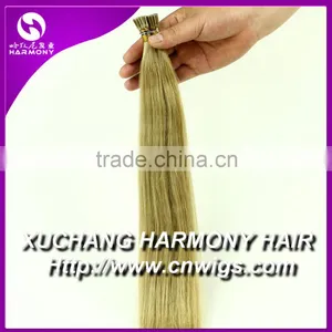 GREAT QUALITY European i Tip Human Hair Extension Pre Bonded thumbnail-2