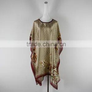 Customized Design Plus Size Casual Dress Bat Sleeve Dress thumbnail-1