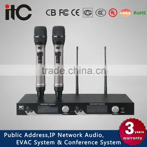 ITC Using UHF Double True Diversity Reception Classroom Sound System thumbnail-1