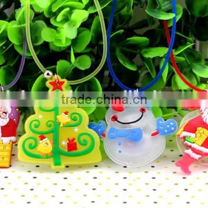 LED Flashing Christmas Father Necklace Pendant Glow Necklace thumbnail-2