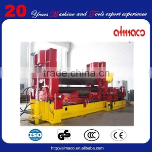 High Efficiency Hydraulic 3 Plate Rolling Machine thumbnail-1