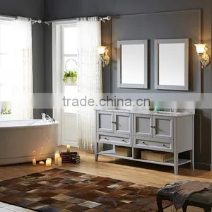 Modern Solid Wood Bathroom Cabinet With Factory Price thumbnail-5