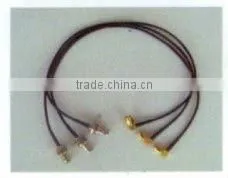 Cable Assembly, Jumper Cable, Pigtail, TNC Female to SMA Male Right Angle With RG174 thumbnail-1
