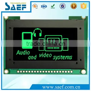Wide Viewing Angle 128x64 Dots With Green Graphic OLED Panel thumbnail-1