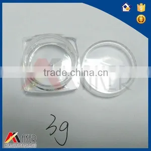 3gram AS Square Plastic Jar With Lid thumbnail-1
