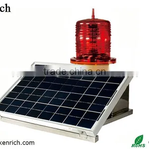 Low-intensity Solar Powered Aviation Obstruction Light thumbnail-1
