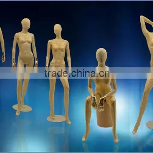 Covered Gold Diamonds Full-Body Female Mannequin thumbnail-1