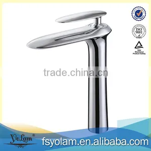 YL81903 Single Lever Hole Wash Basin Mixer/faucet Curved thumbnail-1