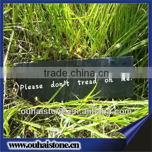 Eco-friendly Natural Slate Stone Plant Label With Wooden Stick thumbnail-3