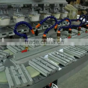 High Precision 6-color Pad Printing Machine With Rotary Conveyor GW-M6/C thumbnail-2