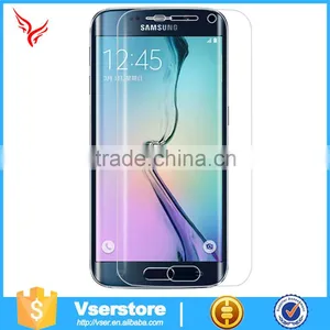 Mobile Phone Accessories For Samsung Galaxy S6 Edge 3D Full Covered Tempered Glass Screen Protector thumbnail-1