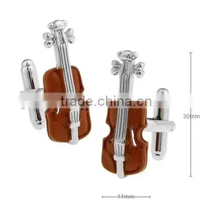 Electric Guitar Cufflinks/Guitar Cufflinks/Violin Cufflinks thumbnail-1