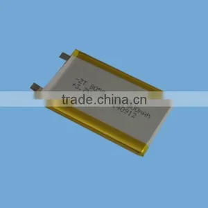 805080 Polymer Battery 4000mah 3.7V Lithium Ion Battery thumbnail-2