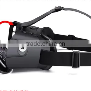 VR 3D Glasses Virtual Reality Helmet Video Glasses With Ajustable Headbelt for IOS Android thumbnail-4