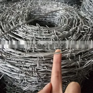 HANQING Brand Barbed Wire Length Per Roll /Barbed Wire Price Per Ton / Barbed Wire Roll per Ton thumbnail-6
