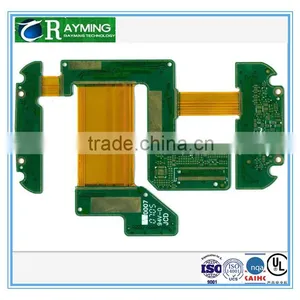 PI Material Gold Fingers Yellow Covering Film Flex PCB Board thumbnail-5