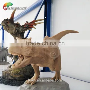 Handmade Mini Vivid Fiberglass Resin Dinosaur thumbnail-3
