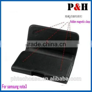 For Samsung Galaxy S5 9600 Leather Holster Pouch Case Belt Clip thumbnail-2