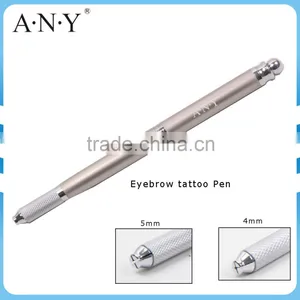 ANY Metal Handle Permanent Makeup Eyebrow Embroidery Manual Tattoo Eyebrow Pen thumbnail-1