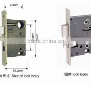 Luxury Brass Mortise Lock With Handles thumbnail-5