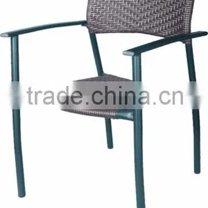 STEEL CHAIR WITH RATTAN OF DIFFERENT COLOR thumbnail-1