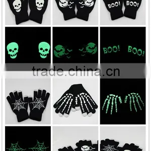 Acrylic Fibers Iphone/ipad Embroidery Touchscreen Gloves thumbnail-3