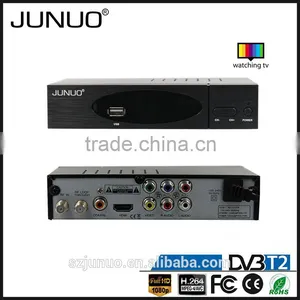JUNUO Manufacture OEM Quality Full HD Strong Signal Tuner Mstar 7t01 Dvb t2 Digital tv Decoder Set Top Box Tanzania thumbnail-4