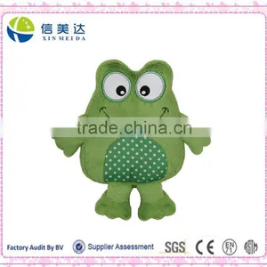High Quality Microwaveable Snuggle Plush Frog Toy thumbnail-1