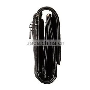 Black Leather Wallet for Womens thumbnail-3