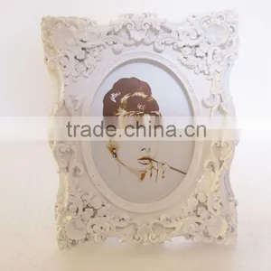 DS-0040P European Style White Photo Frame Picture Frame thumbnail-1