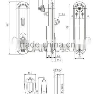 Intelligent Bluetooth Smart Cabinet Door Locks for Metal Cabinet thumbnail-2